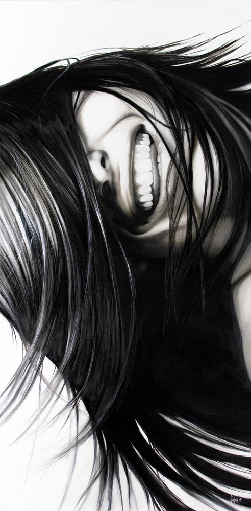 Rire 120 x 60 cm - Peintures