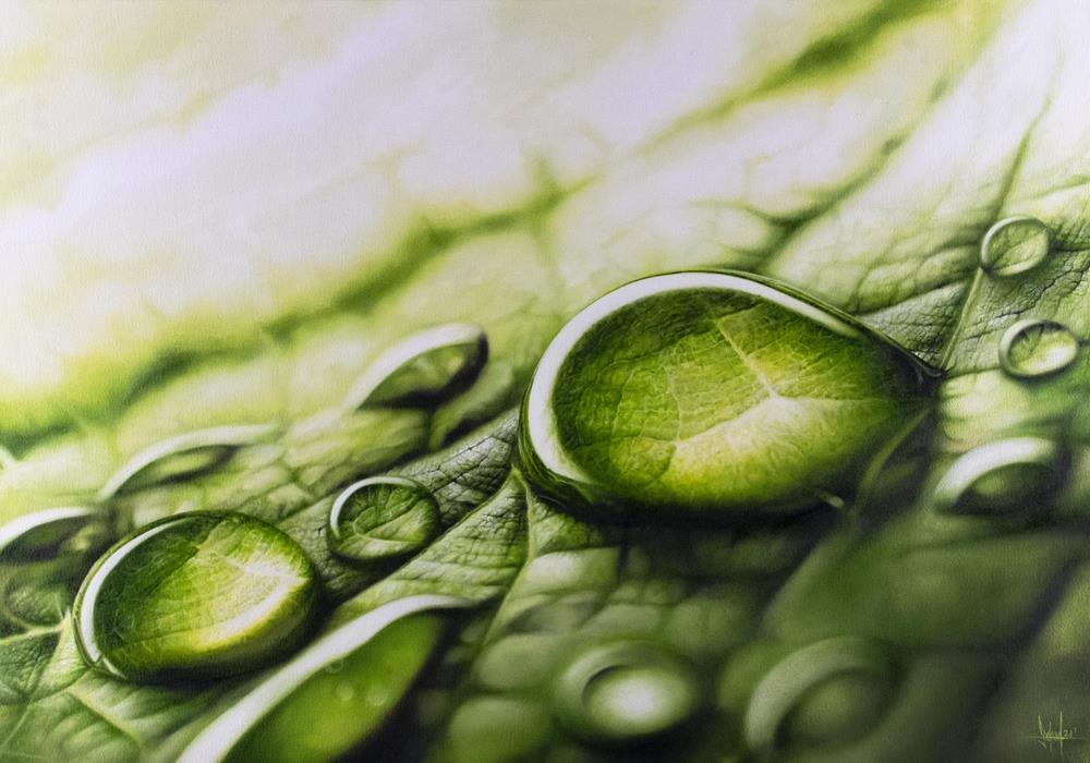 Drops 100 x 70cm - Peintures