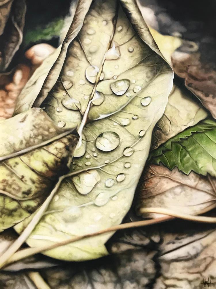 Automne 80 x 60 cm - Malereien