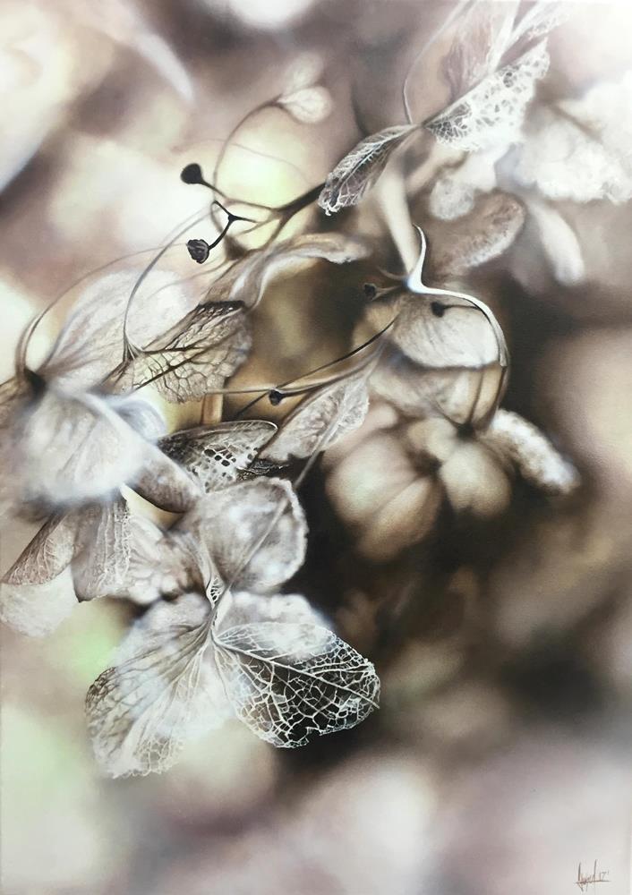 Hortenses 70 x 50 cm - Peintures