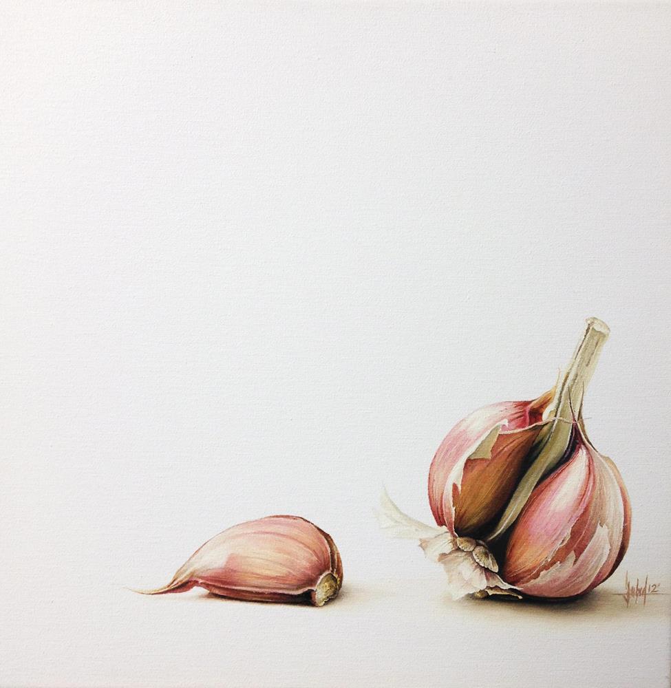 Knoblauch 30 x 30 cm - Peintures